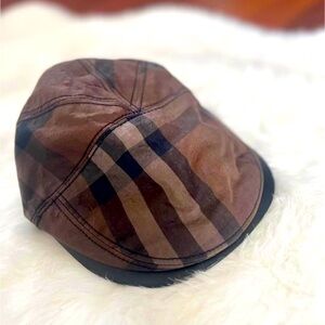 Authentic Burberry Newsboy Cap